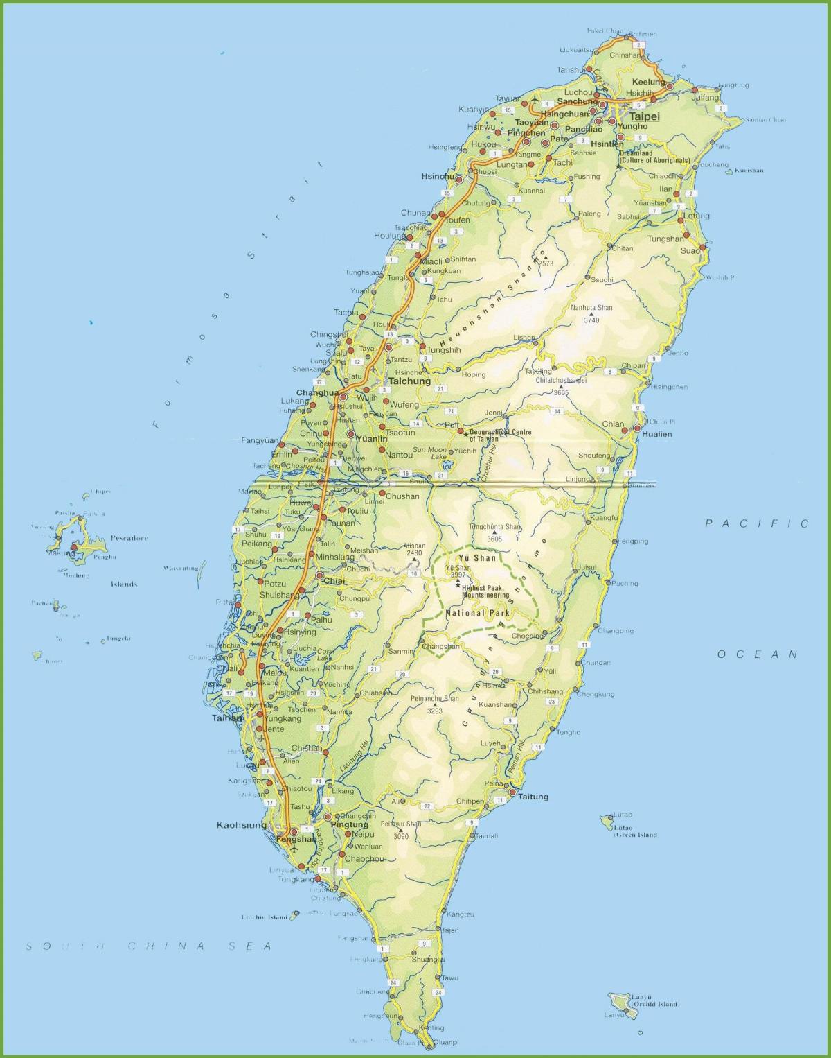 harta Taiwan