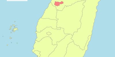 Harta taichung Taiwan