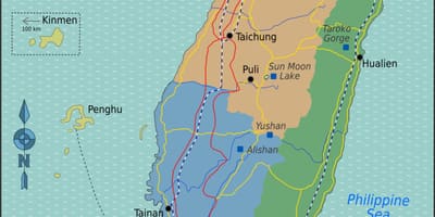 Taipei, Taiwan localizare pe harta