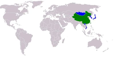 Taiwan hartă în versiunea chineză